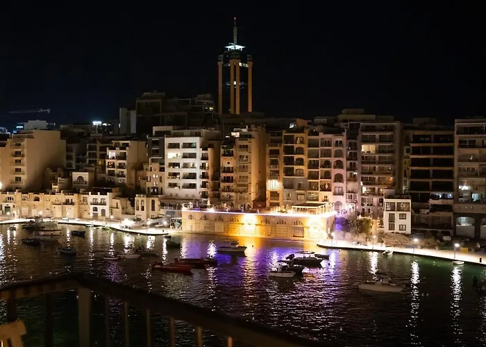 Apartmán Amazing Sea Front 2 Bedroom In St Julians